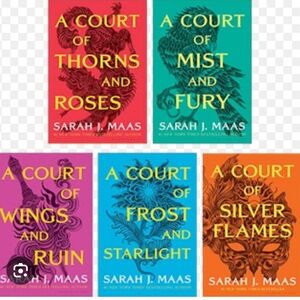 A Court of Thorns and Roses Series by Sarah J. Maas